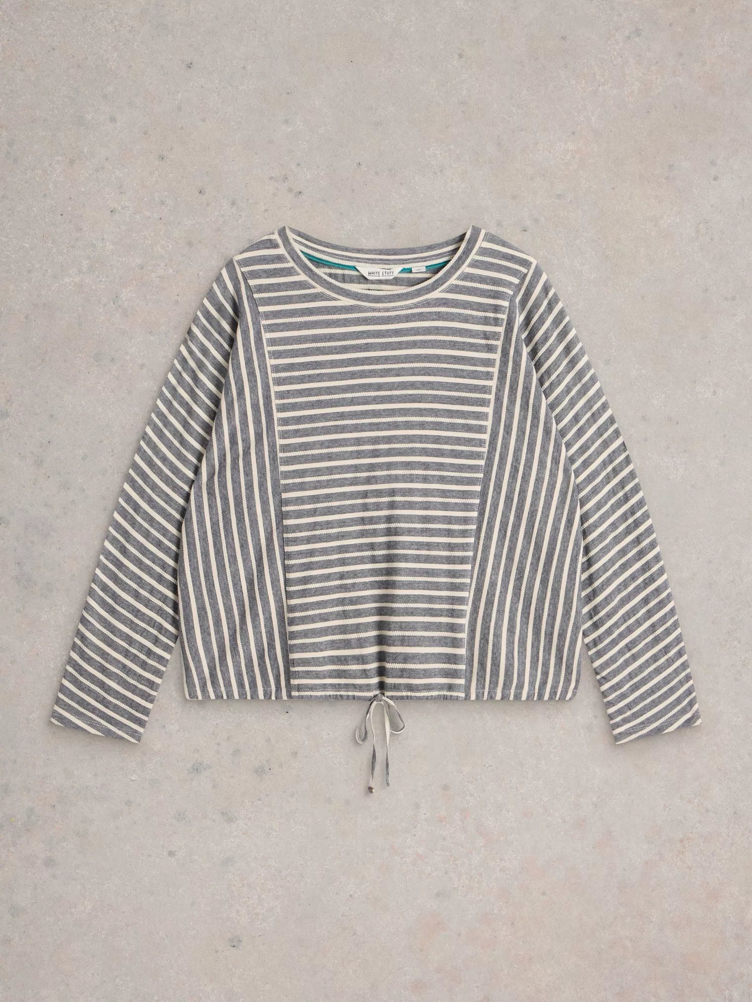 White Stuff Top Stripe Tie Hem