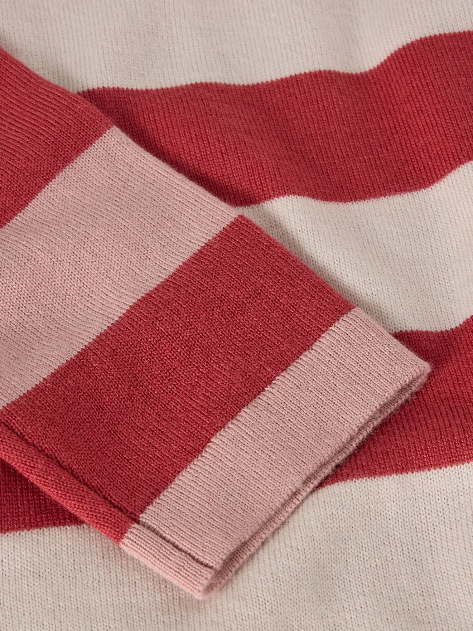 White Stuff Stripe Merino Jumper